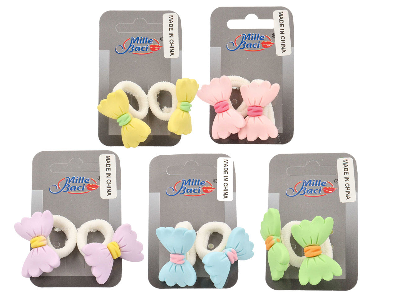 Card 2 codini con fiocchetto