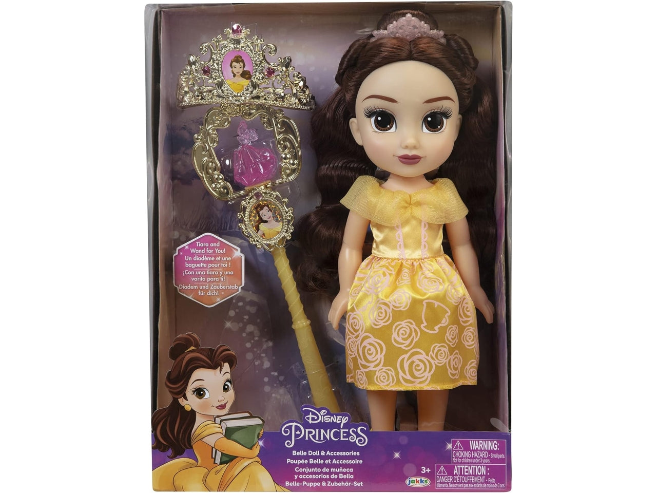 Belle disney princess con accessori