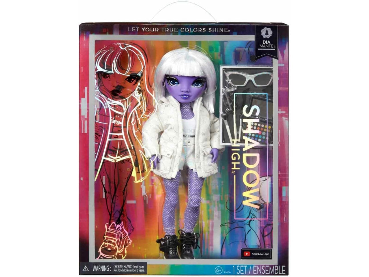 Shadow high diamante