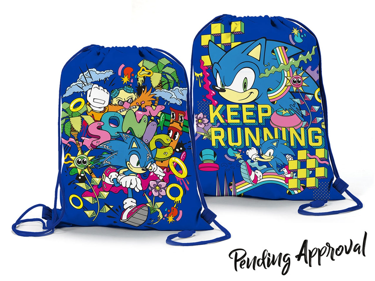 Sonic zainetto piatto