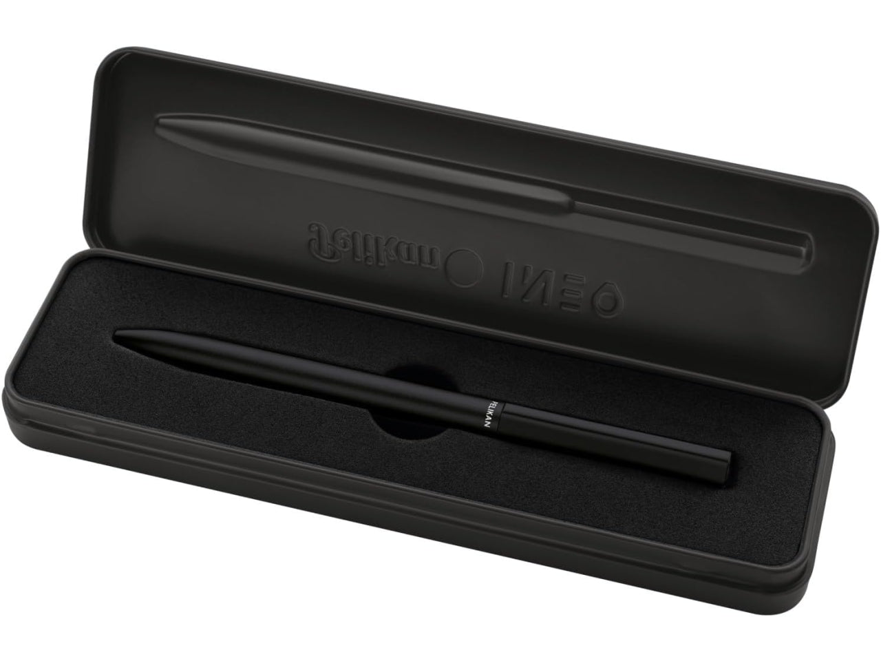 Penna a sfera ineo elements nero rock con astuccio in metallo