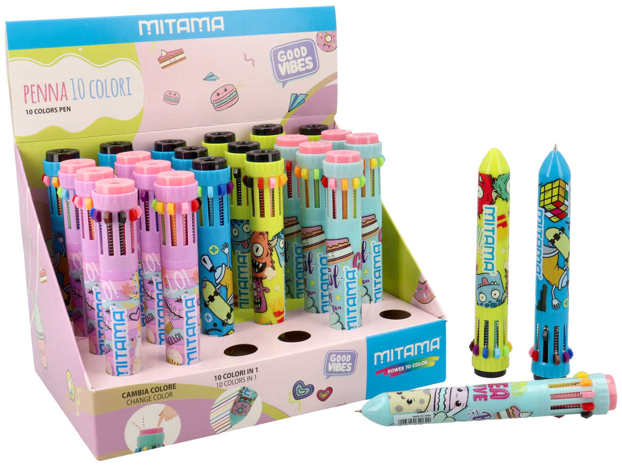 Mitama penna scatto 10 colori good vibes