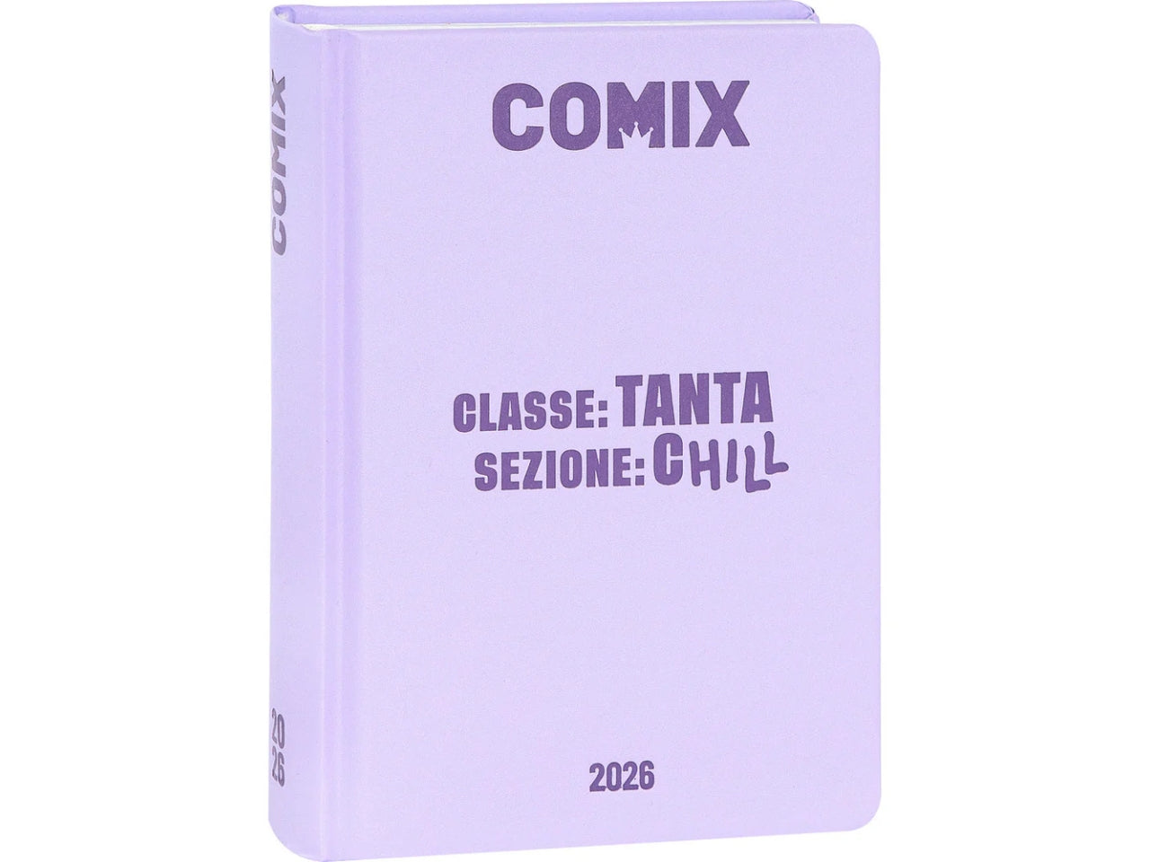 Agenda comix mini 2025/26 16 mesi lilla