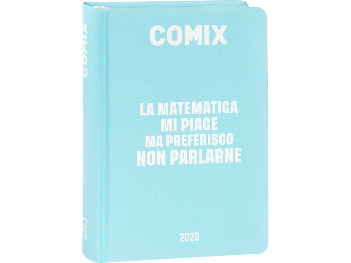 Agenda comix mini 2025/2616 mesi azzurro