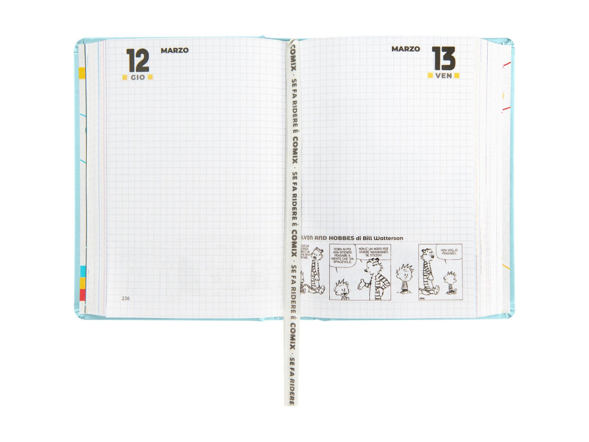 Agenda comix mini 2025/2616 mesi azzurro