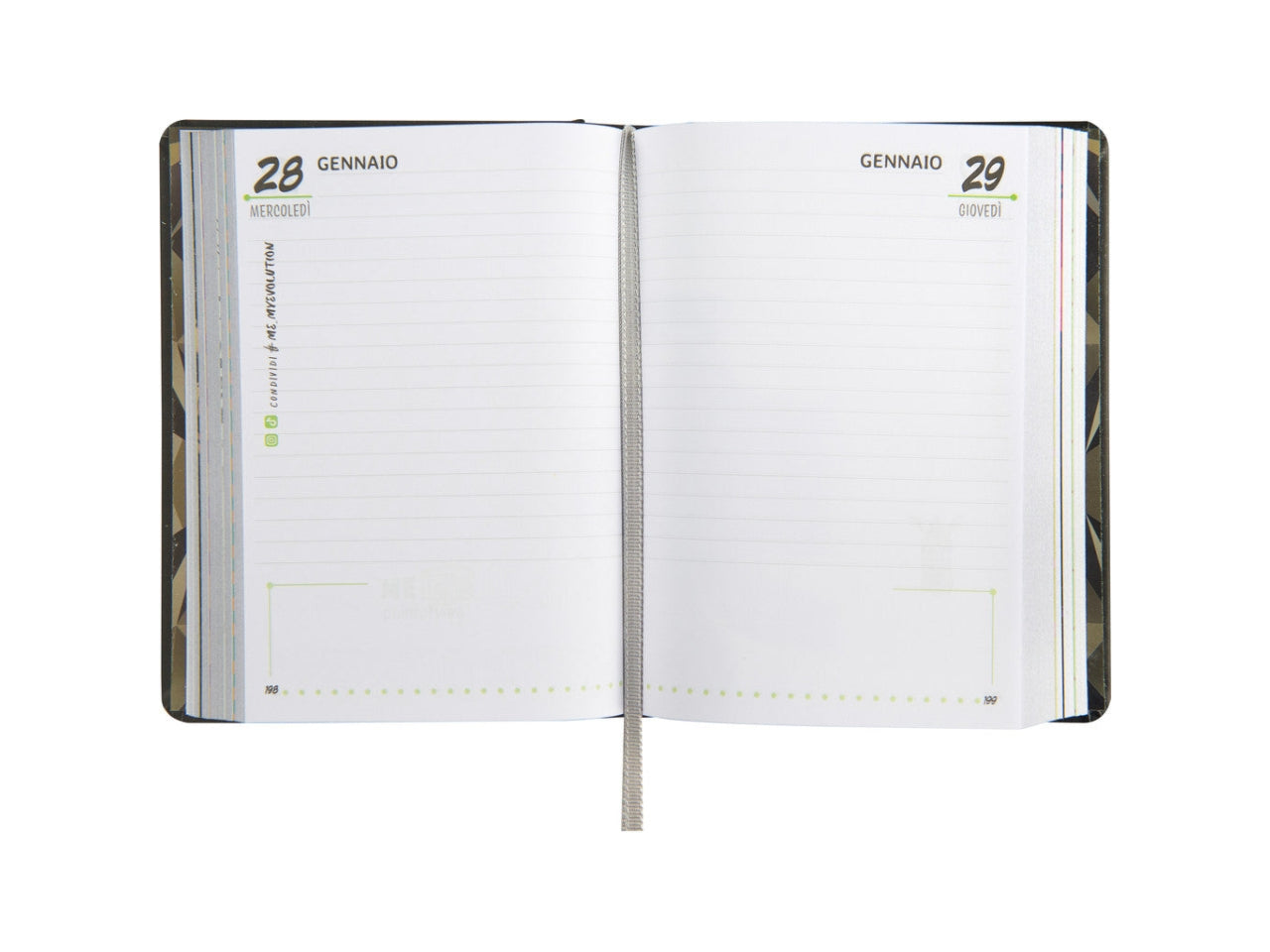 Agenda me luxury 2025/26 16 mesi hashtag