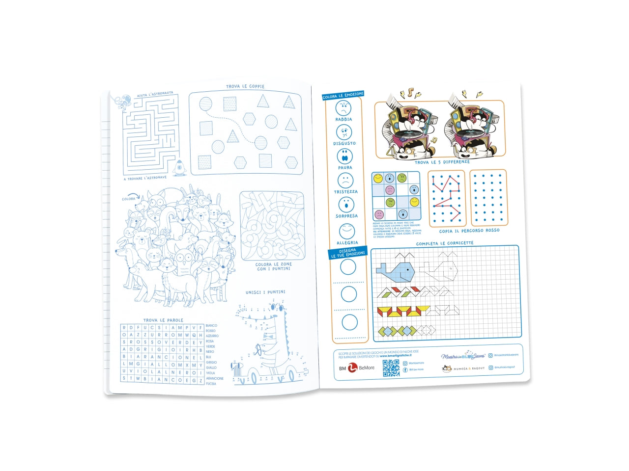 Quaderno maxi kids 100gr confezione da 10 pezzi rigatura 10mm