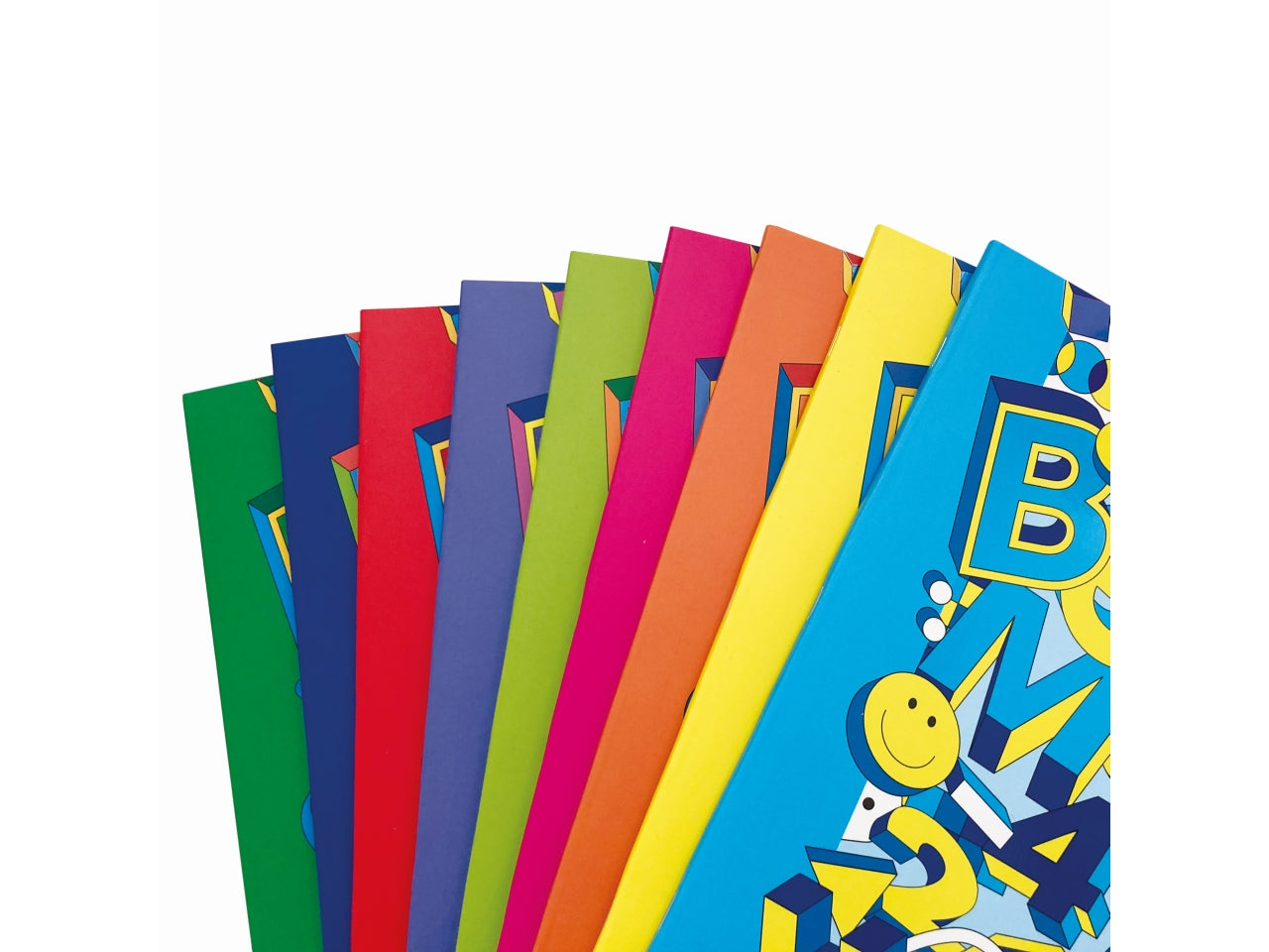Quaderno maxi kids 100gr confezione da 10 pezzi rigatura 10mm