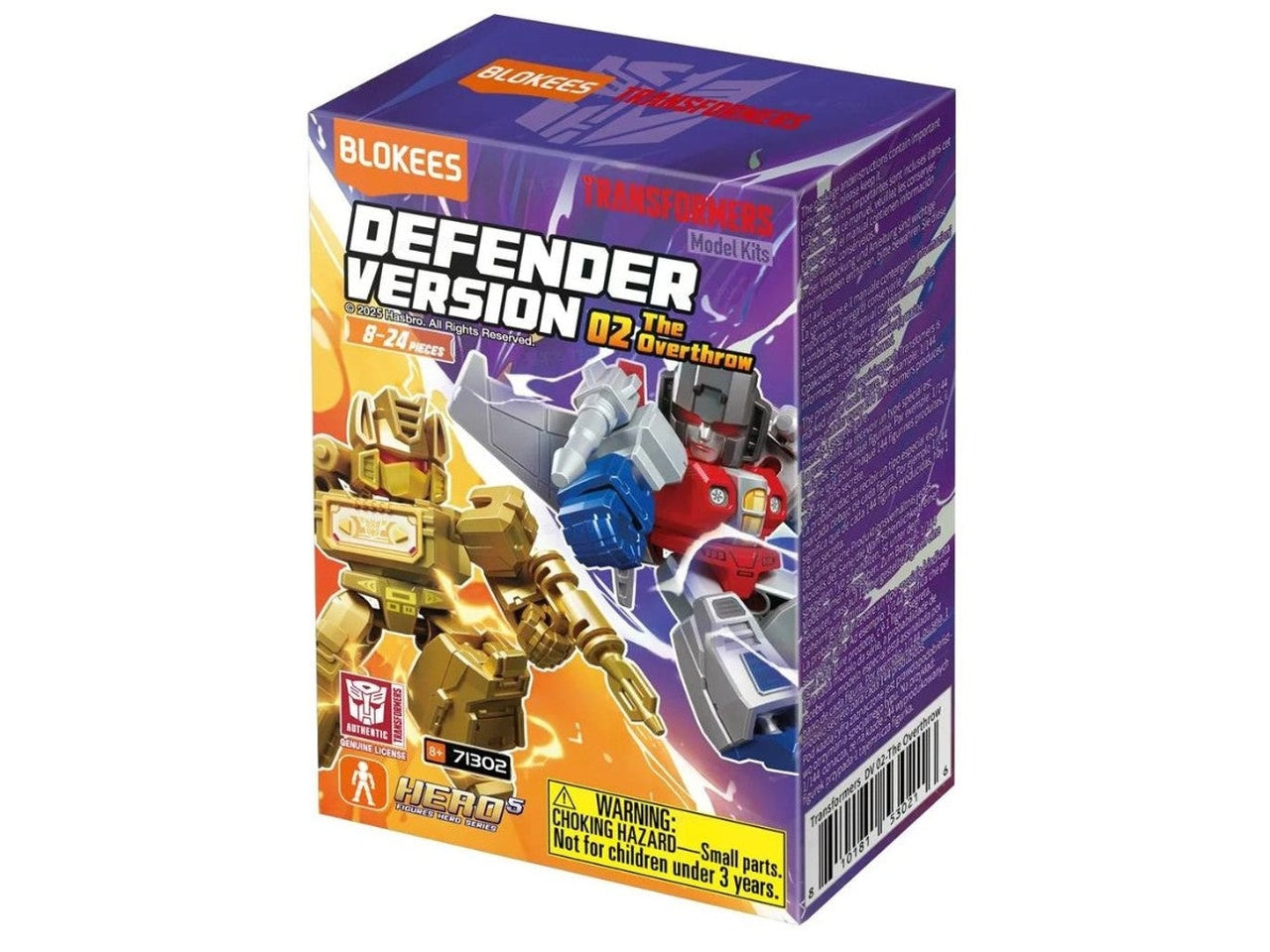 Blokees Figures - Transformers - Defender Version 02 - The Overthrow
