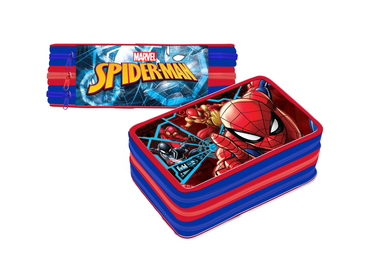 Spiderman astuccio premium 3zip