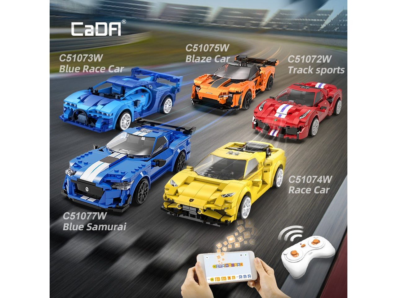 Cada - Race Car Radiocomandata - 289 pezzi