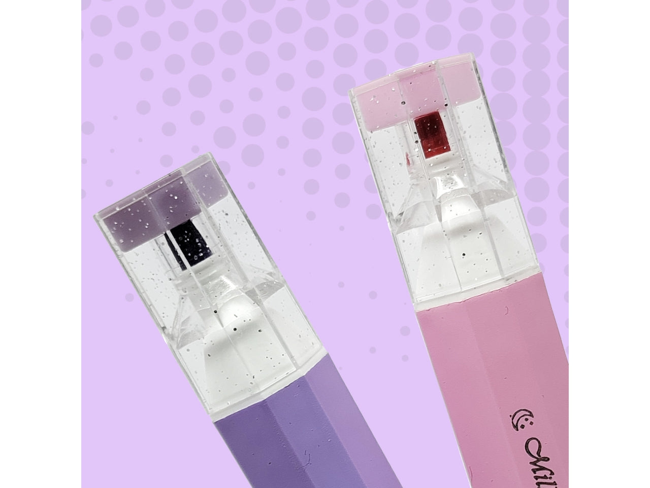 Evidenziatore 4 color glitterati