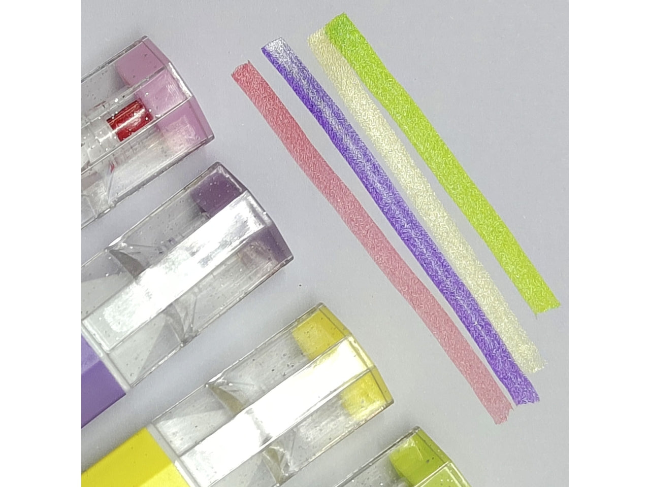 Evidenziatore 4 color glitterati