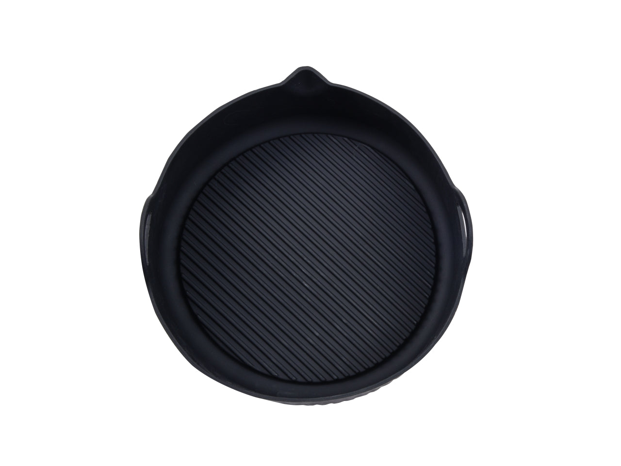 Teglia foodies tondo in silicone 18,5x19xh.5,5cm con manici