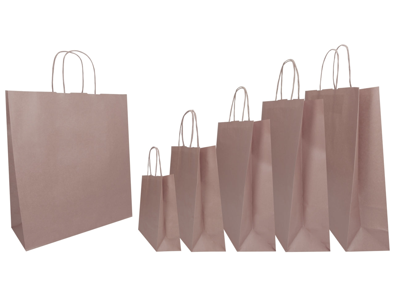 Busta twisted rosa antico 36x12x31cm