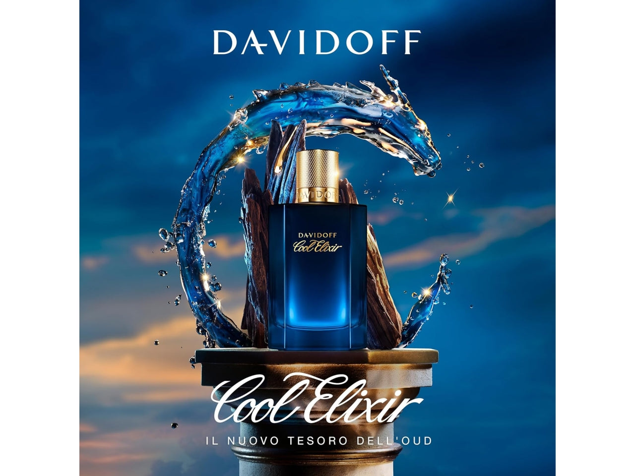 Davidoff cool elixir oud aromatique parfum intense formato da 50ml $