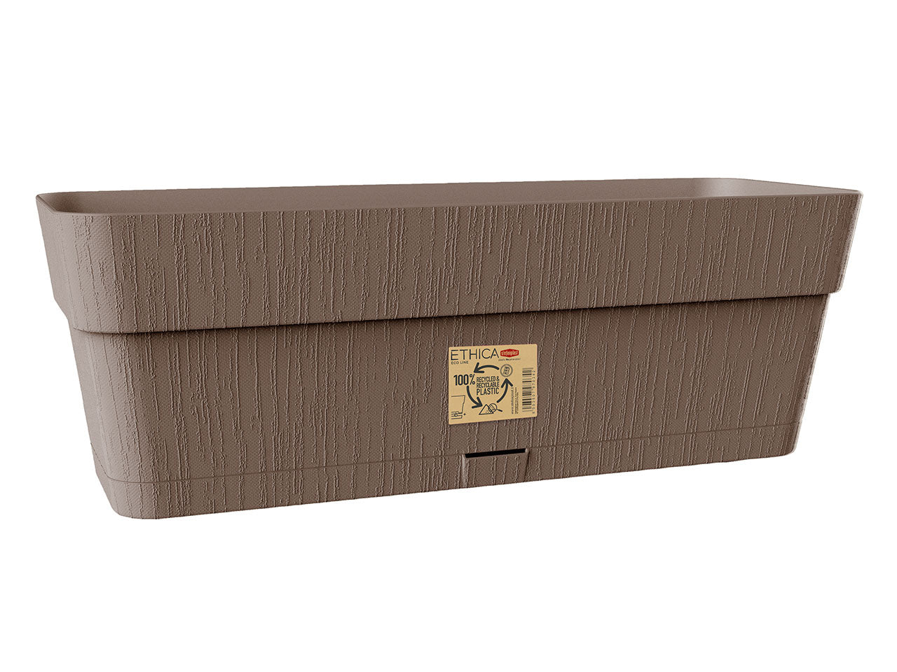 Ethica balconetta con riserva d'acqua 50cm tortora