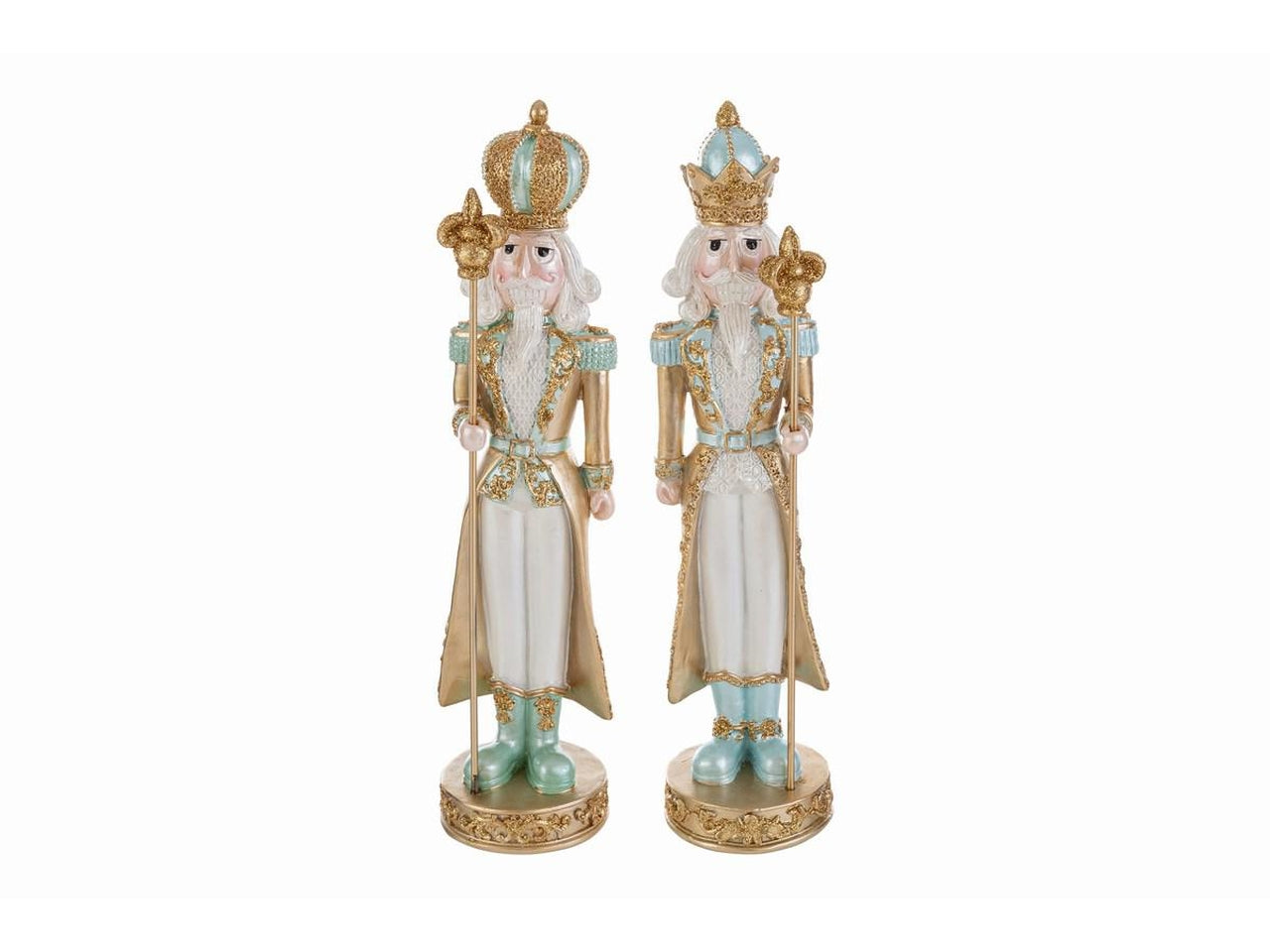 Schiaccianoci 30cm in resina oro assortiti