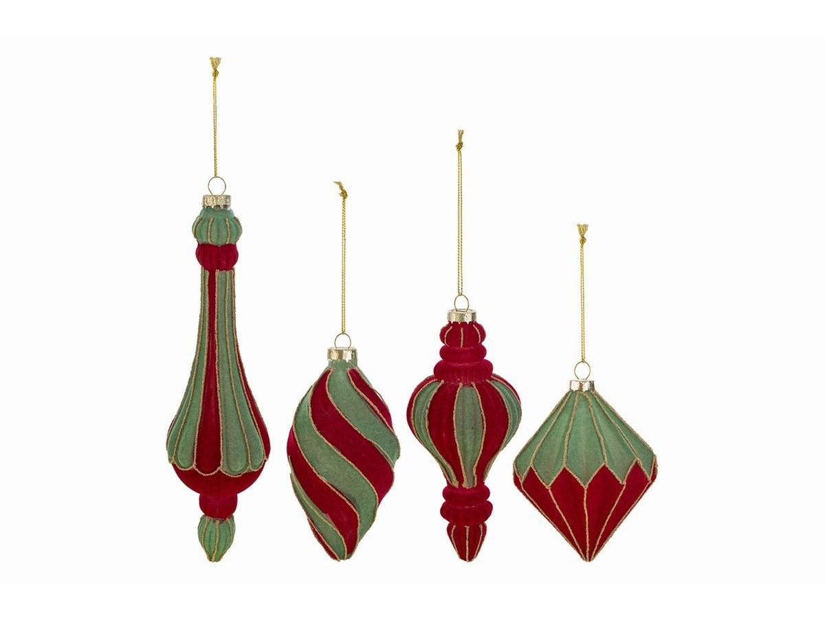 Palle mix arabesque 4pezzi verde salvia