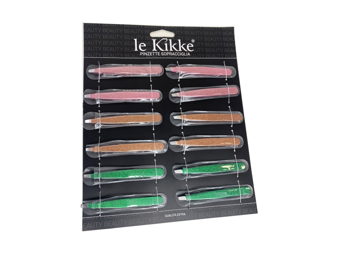 Pinzetta ciglia glitter