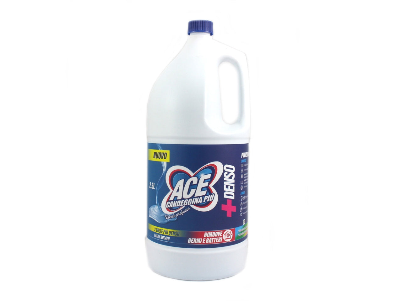 Ace candeggina denso piÃ¹ blu formato da 2,5lt $