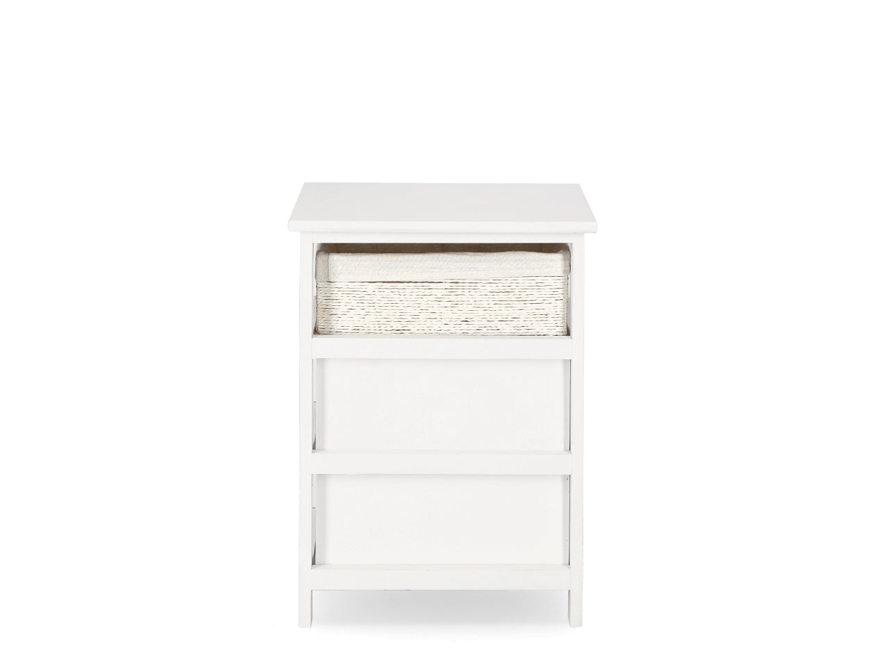 Leonie cassettiera 3 cassetti 40x29xh.58cm bianco