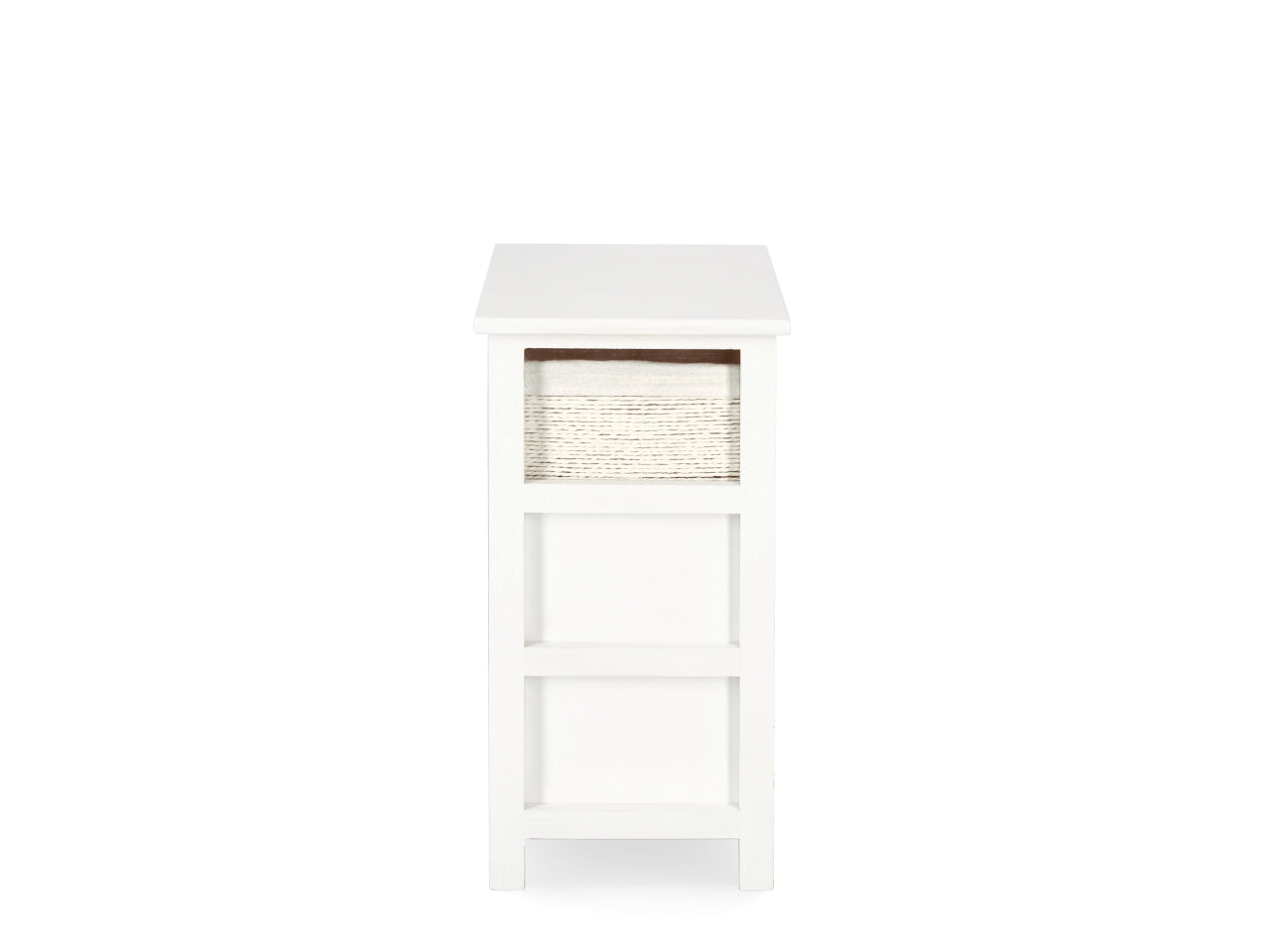 Leonie cassettiera 3 cassetti 40x29xh.58cm bianco