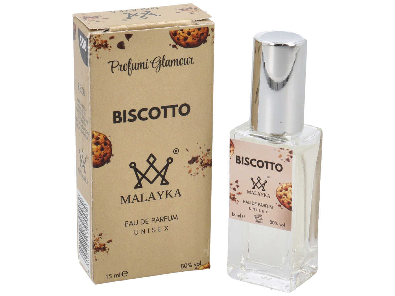 Profumo unisex 15ml Biscotto
