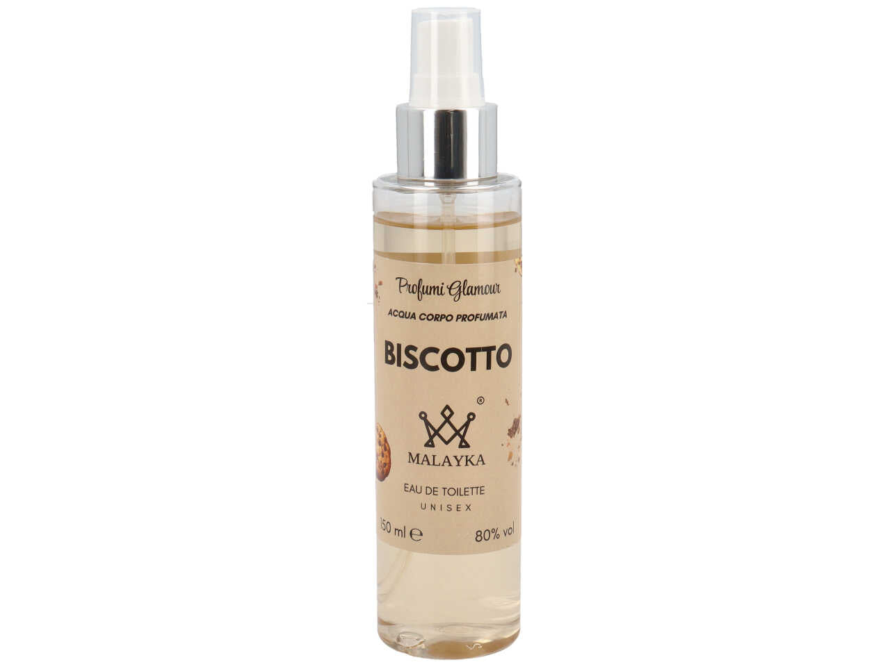 Acqua profumata unisex 150ml Biscotto
