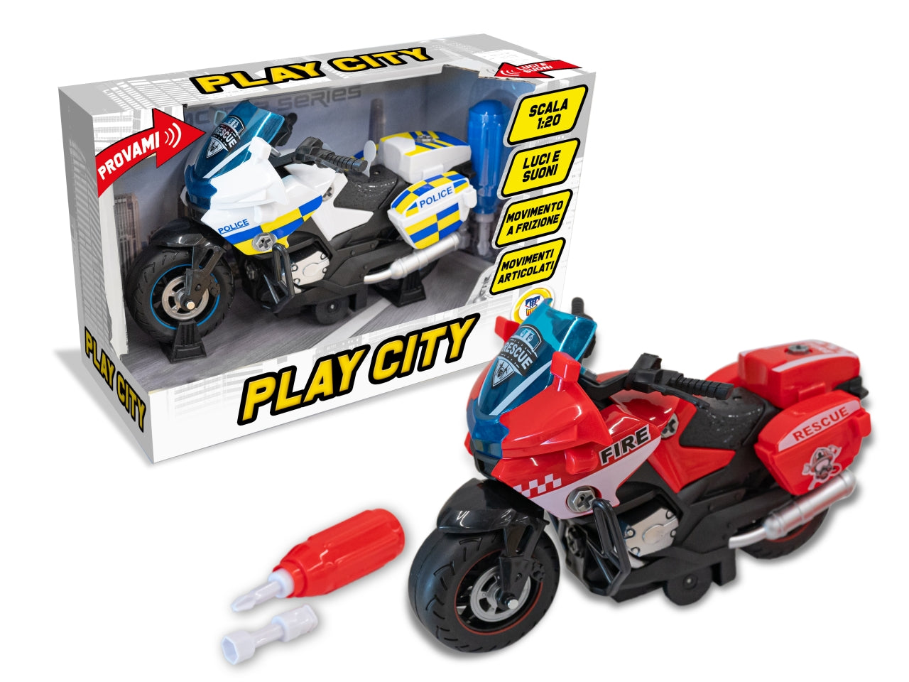 Play city moto pronto intervenro smonta rimonta