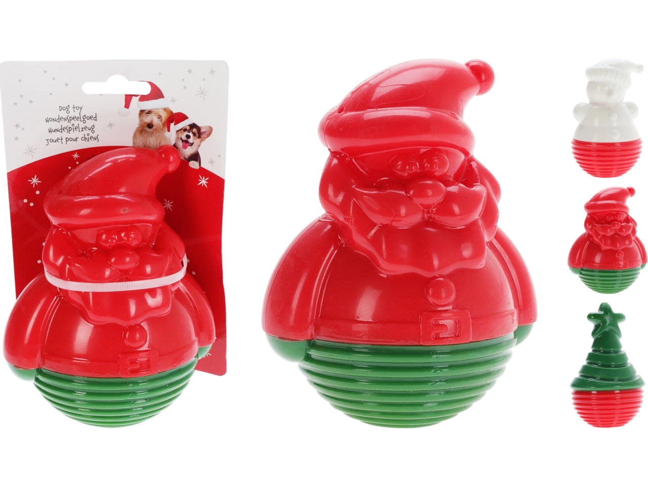 Gioco per cani natalizio 14cm assortiti