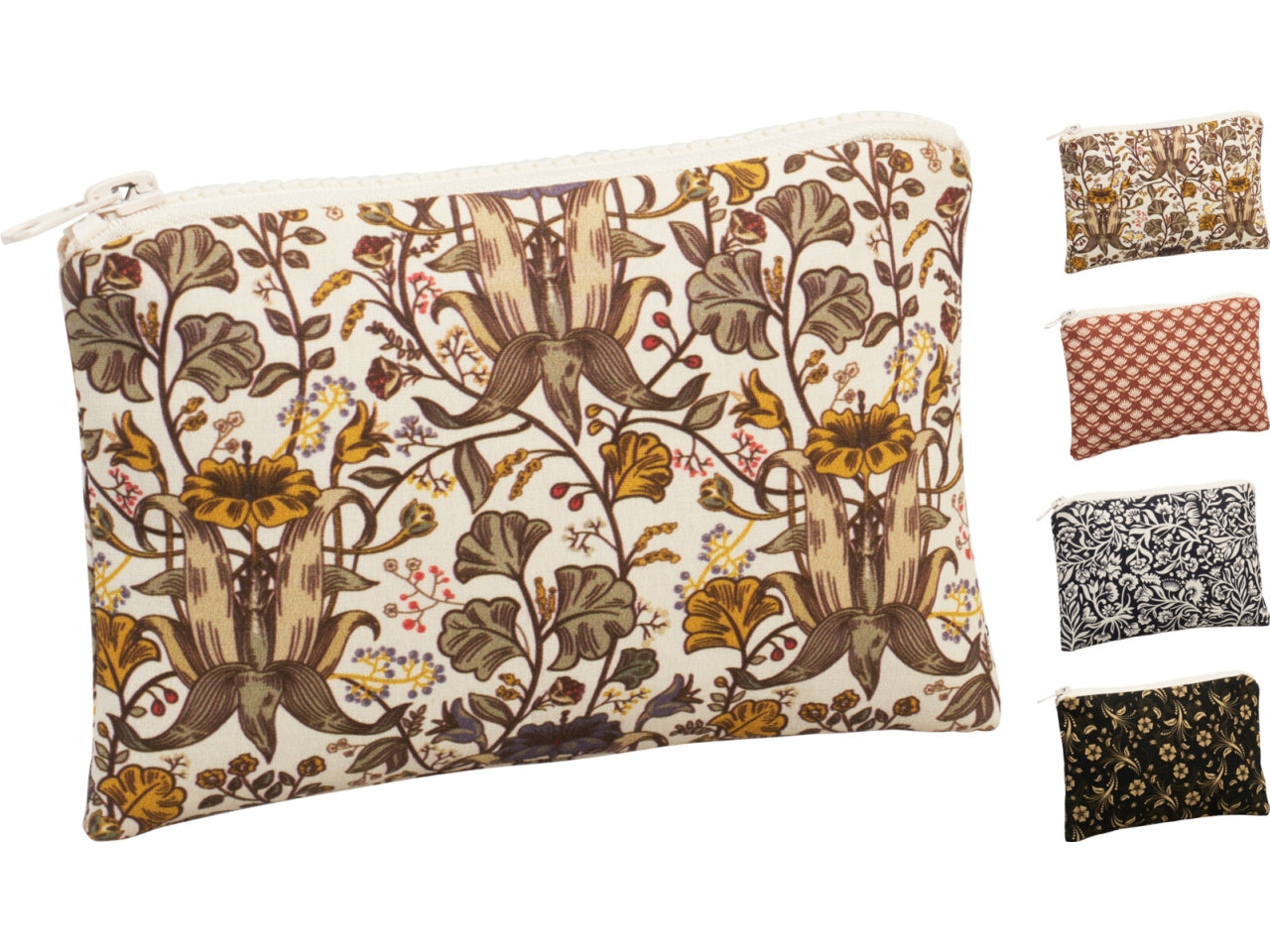 Pochette cotone 16x10cm colori assortiti