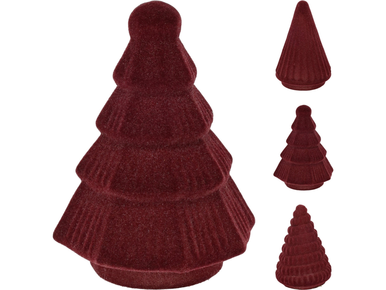 Albero 12cm floccato ruggine