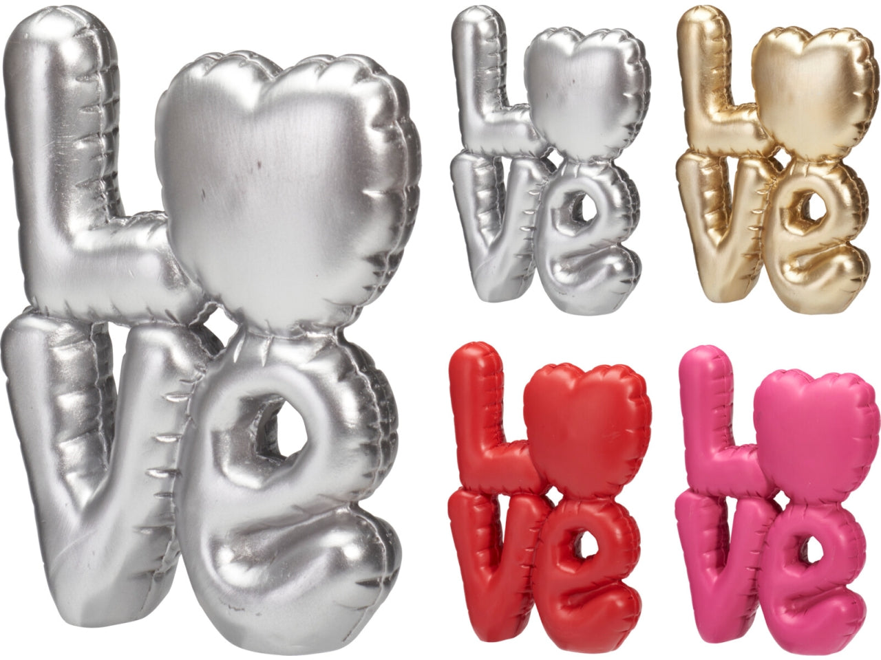 Scritta love 17cm assortite