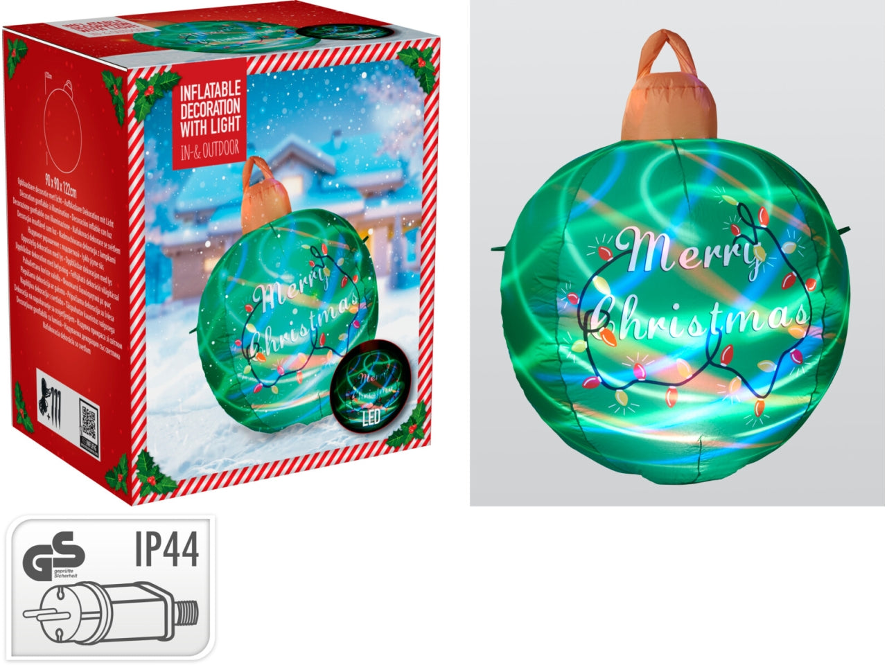 Palla gonfiabile 122cm con led