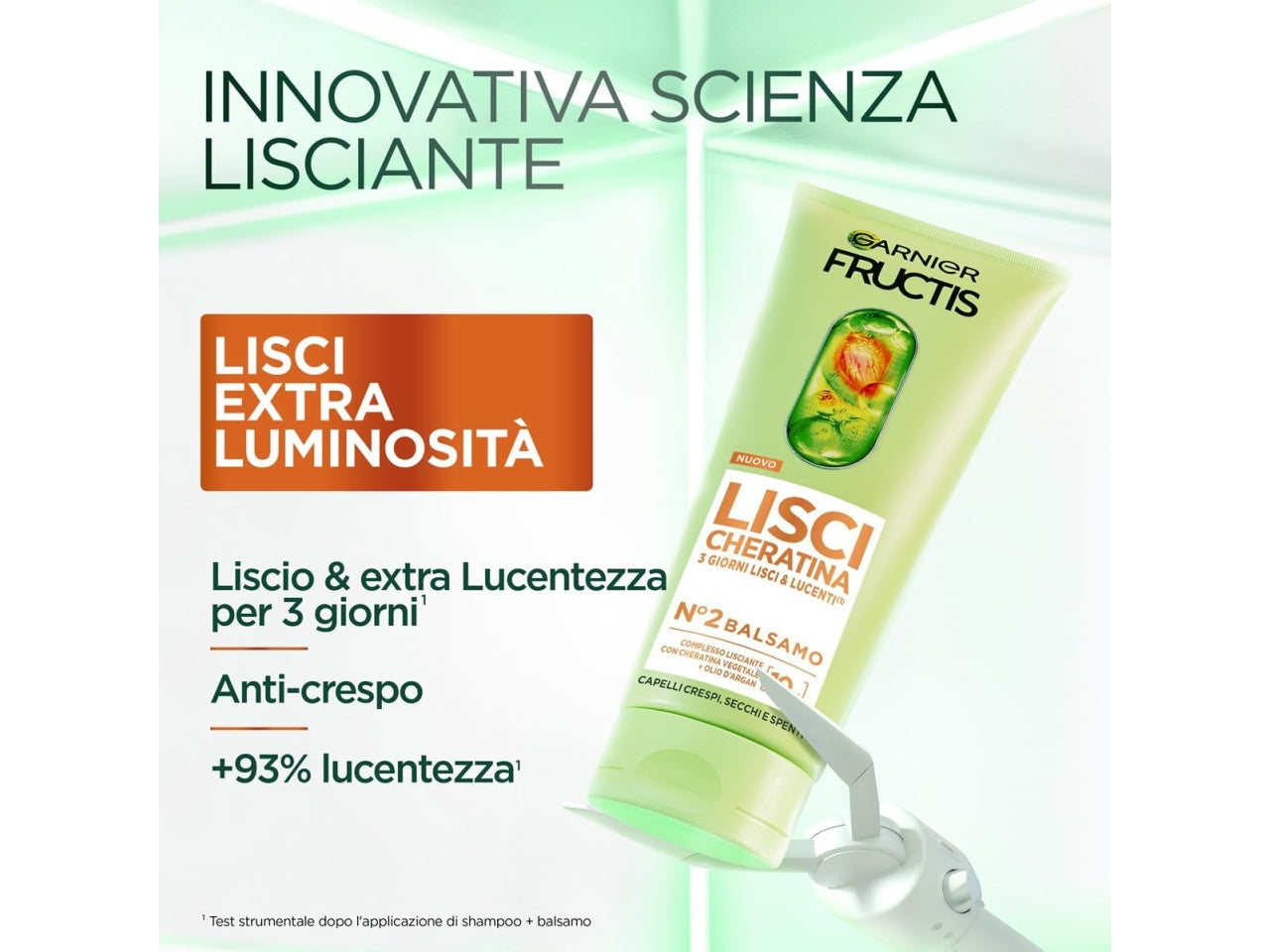 Garnier fructis balsamo keratin sleek 200ml