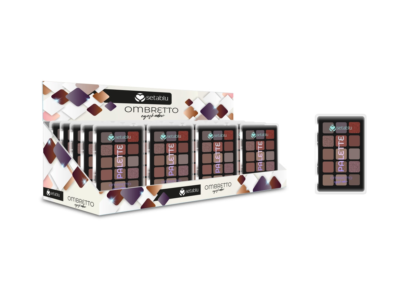 Palette ombretti 15 colori