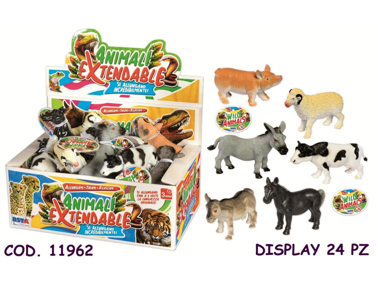 Animale extendable fattoria