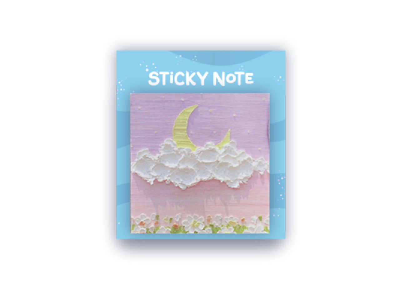 Notes note painting 7,5x7,5cm con 50fogli decorati