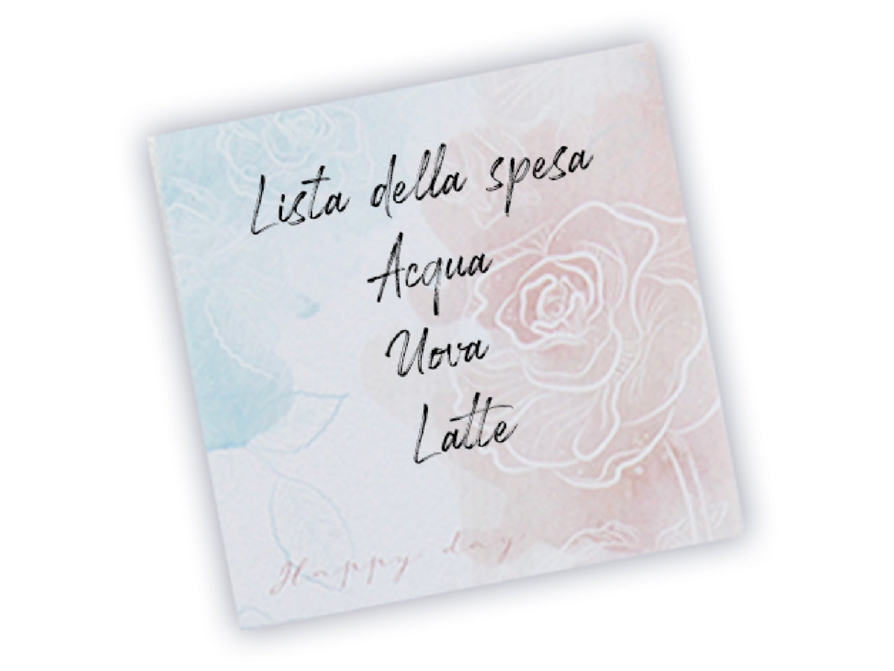 Notes note painting 7,5x7,5cm con 50 fogli decorati