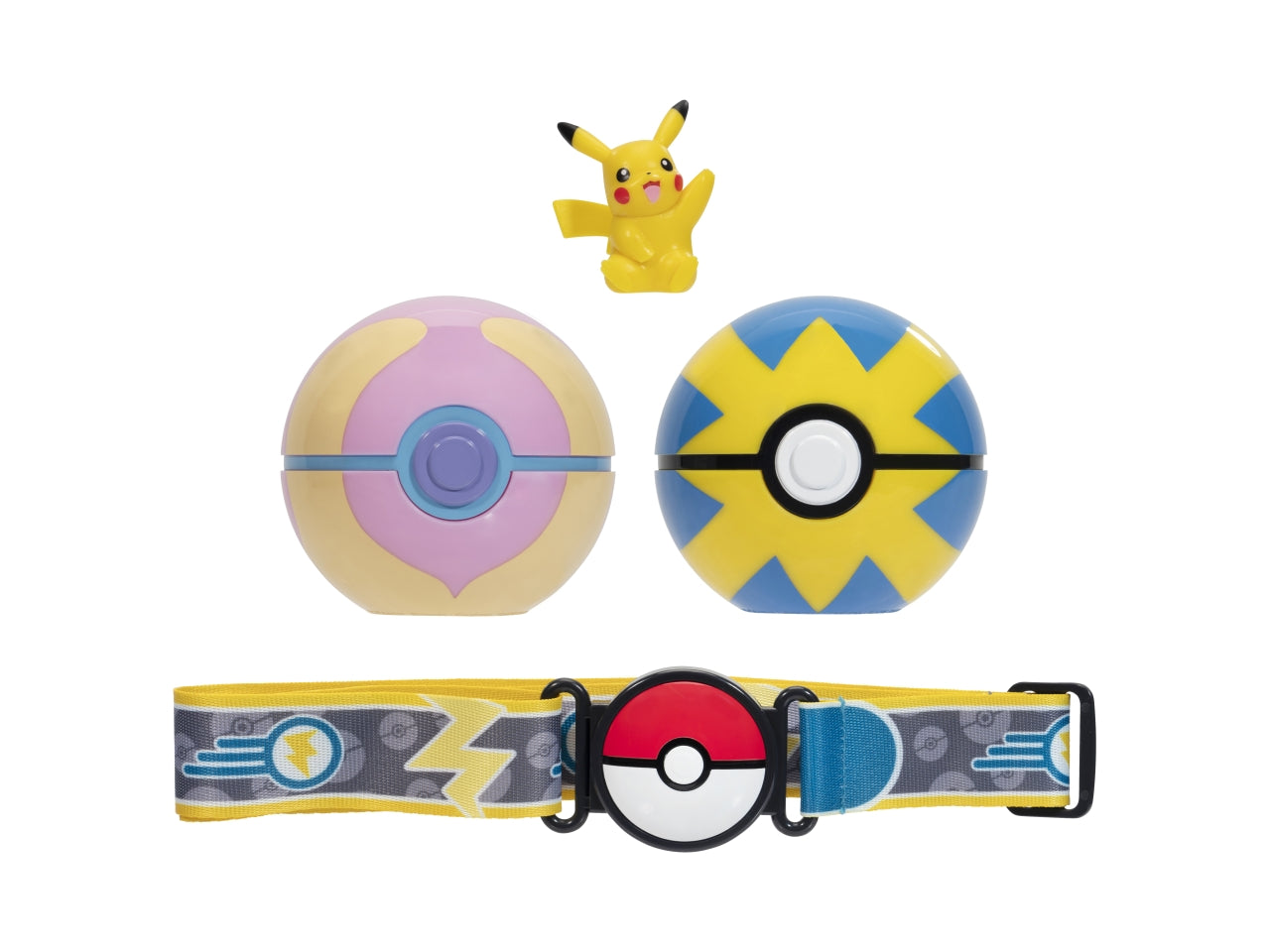 PokÃ©mon Clip 'n' Go PokÃ© Ball Set Cintura Pikachu