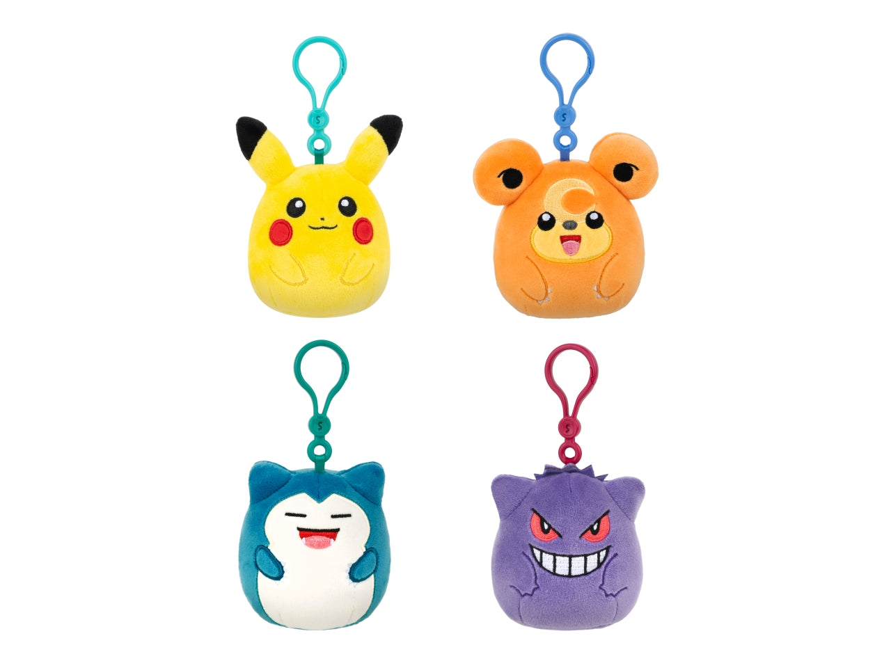 Squishmallows Personaggi Clip on PokÃ©mon 10cm