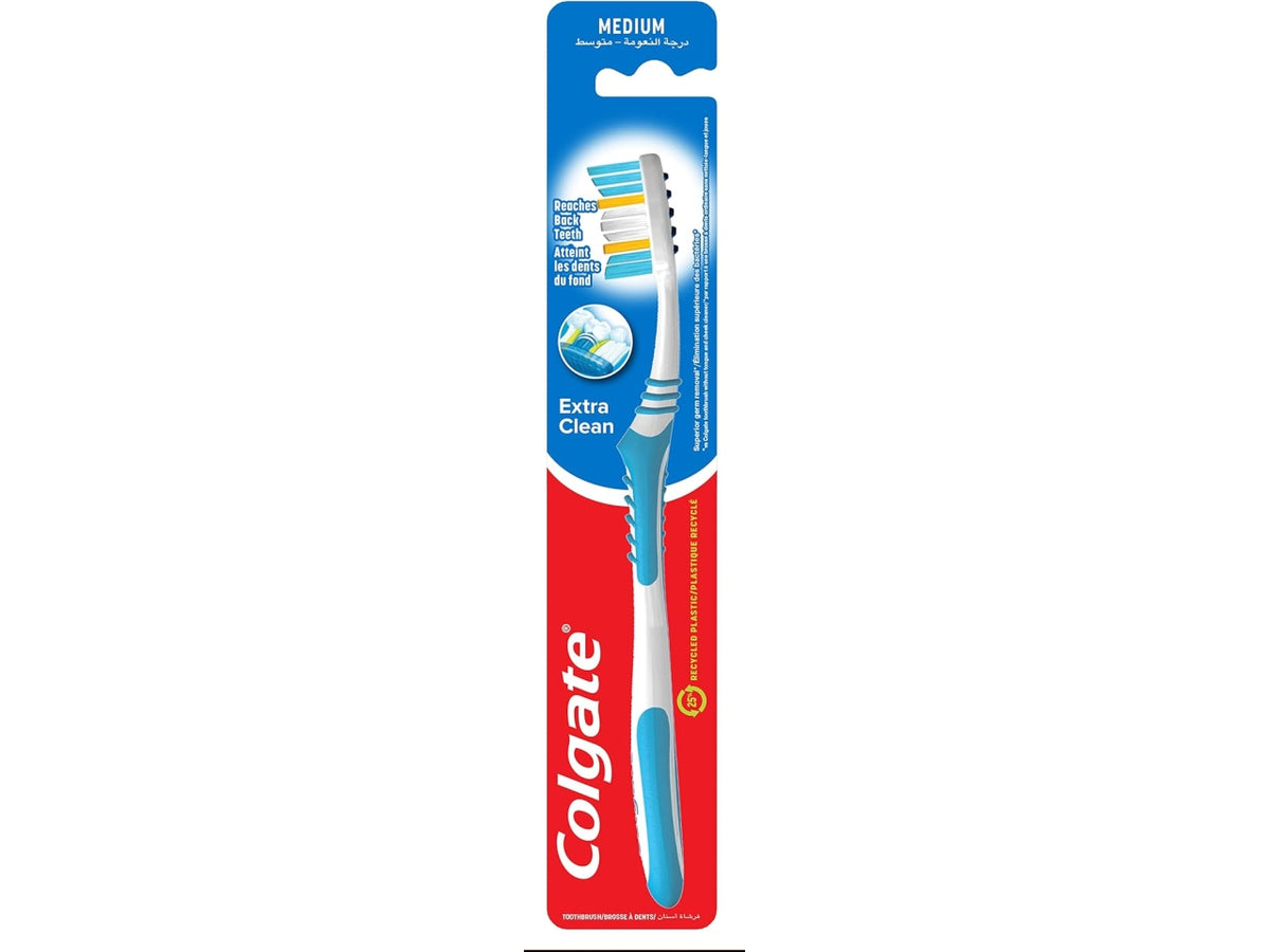 Spazzolino colgate extra clean setola media $