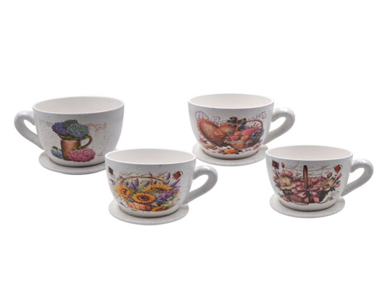 Tazzone piccolo con piatto 15x11cm