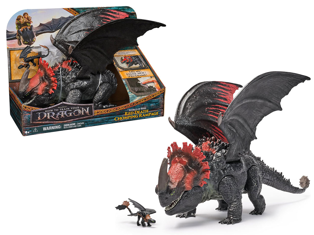 DRAGONS Morte Rossa e Mini Sdentato