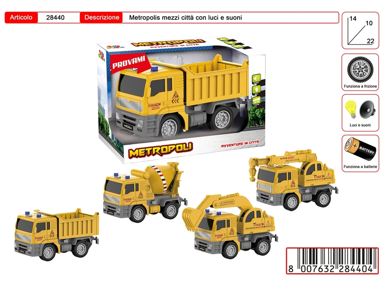 Metropoli camion lavoro