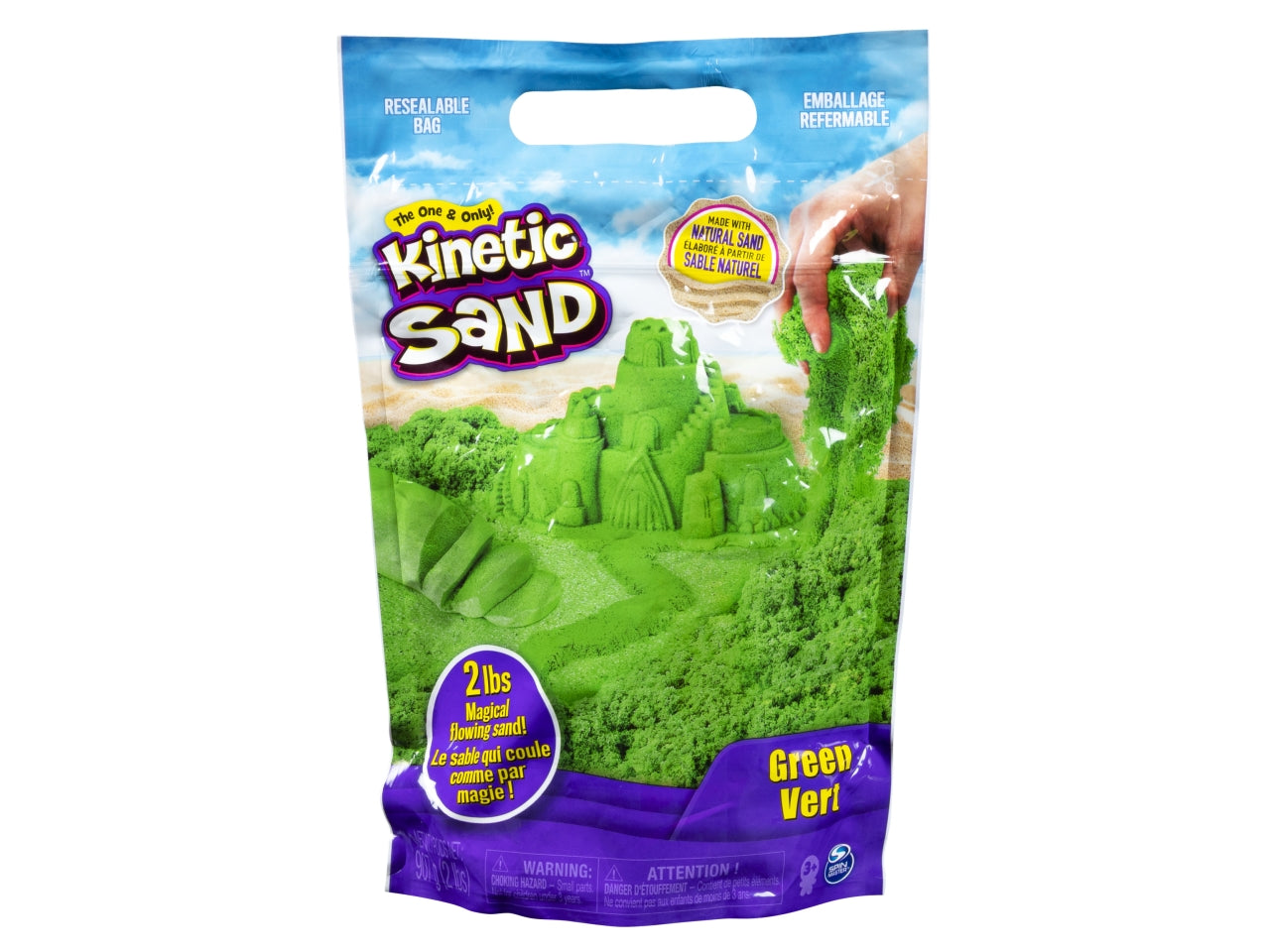 Kinetic sand sacchetto sabbie colorate assortiti