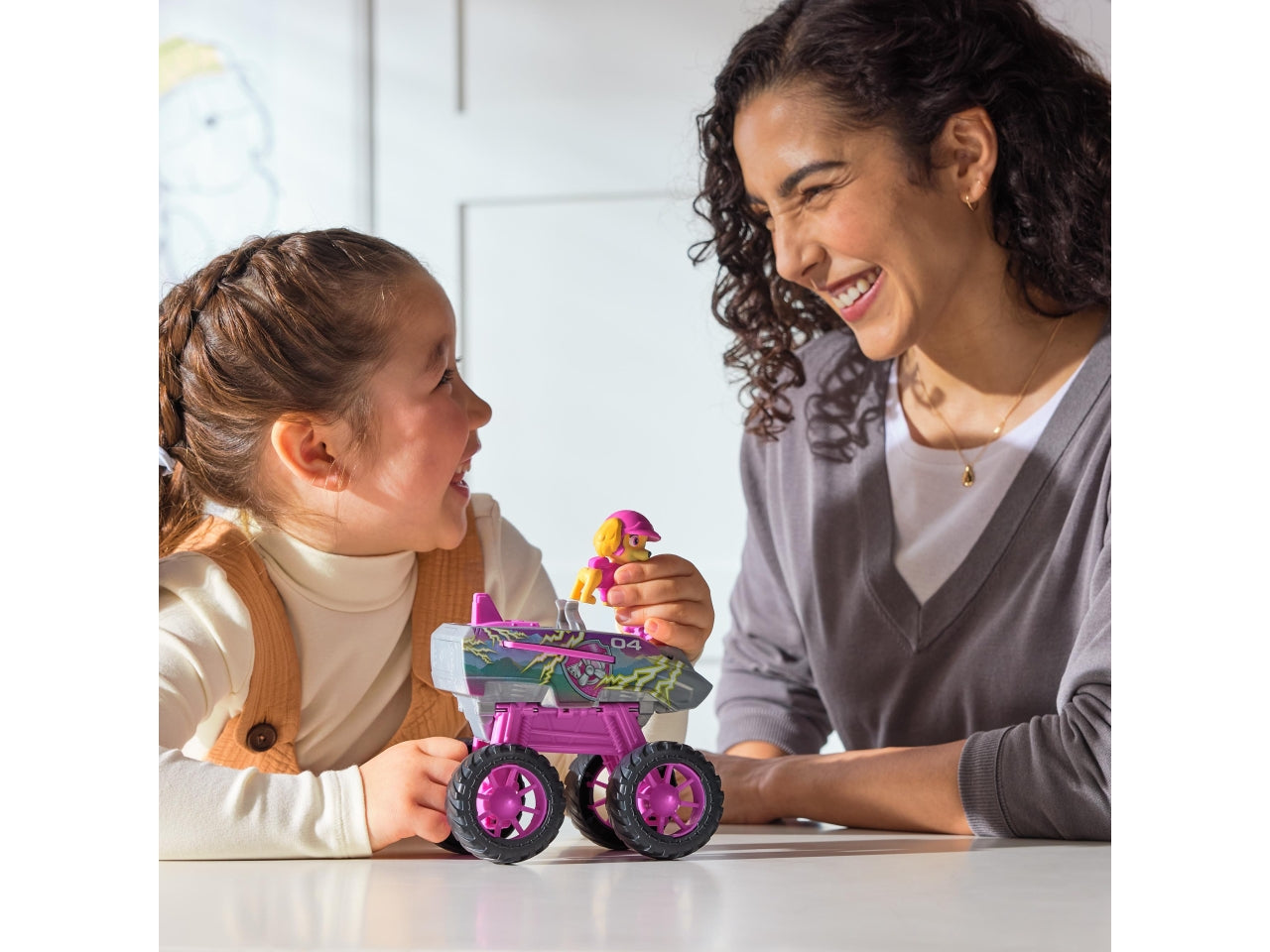 Paw patrol veicolo tematizzato rescue wheels skye