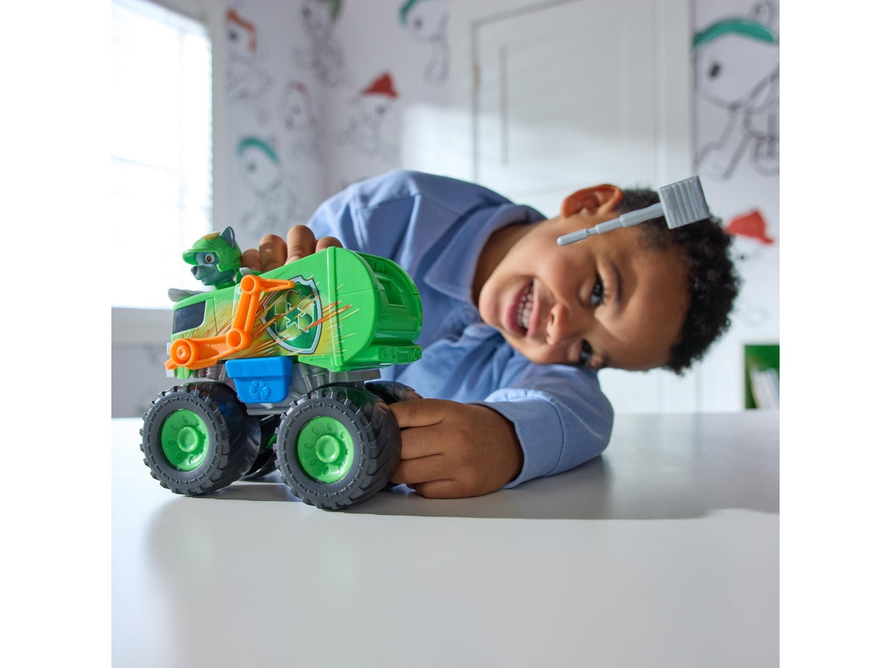 Paw patrol veicolo tematizzato rescue wheels rocky