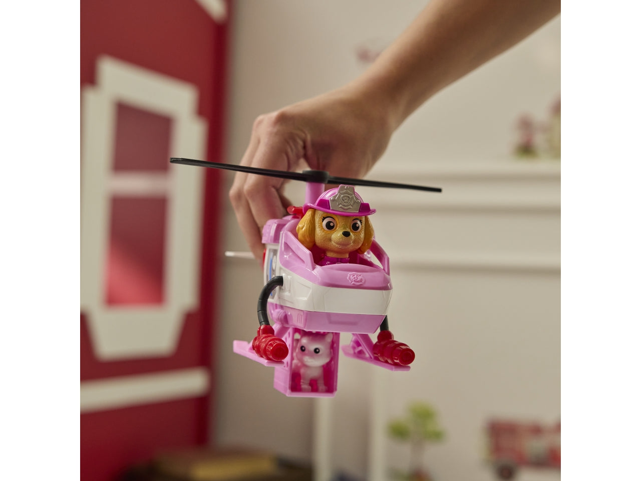 Paw patrol veicolo tematizzato fire rescue skye